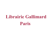 Librairie Gallimard  Paris